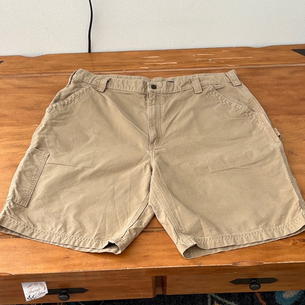 Carhartt Cargo Tan Shorts Size 42
